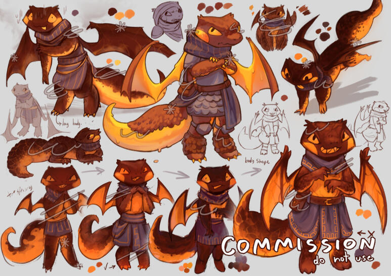 commission for redregil