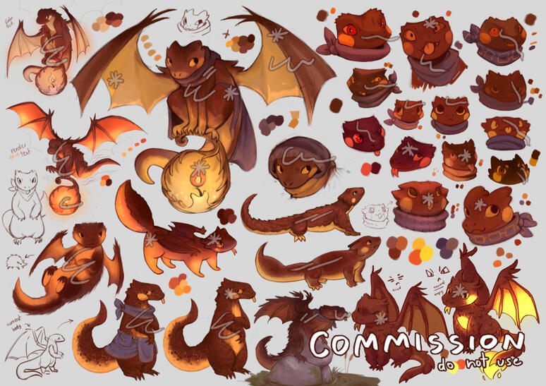 commission for redregil