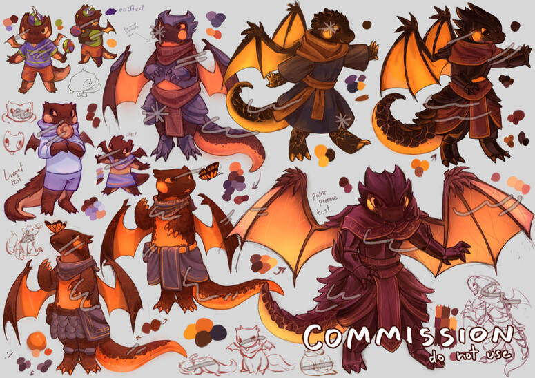 commission for redregil