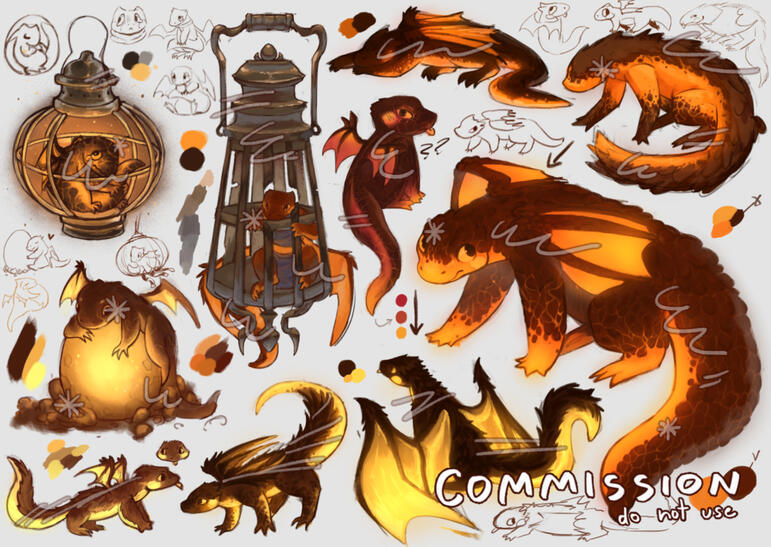 commission for redregil