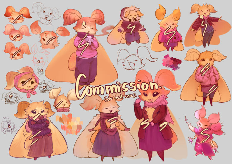 commission for redregil